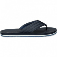 FLIP FLOP ACOLCAHADA+PICADA AZUL