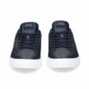 Deportivo Lado Acolchado Piel Azul  TOMMY HILFIGER