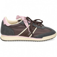 Talon+cordon Rosa Dep.nylon Marron  TOMMY HILFIGER