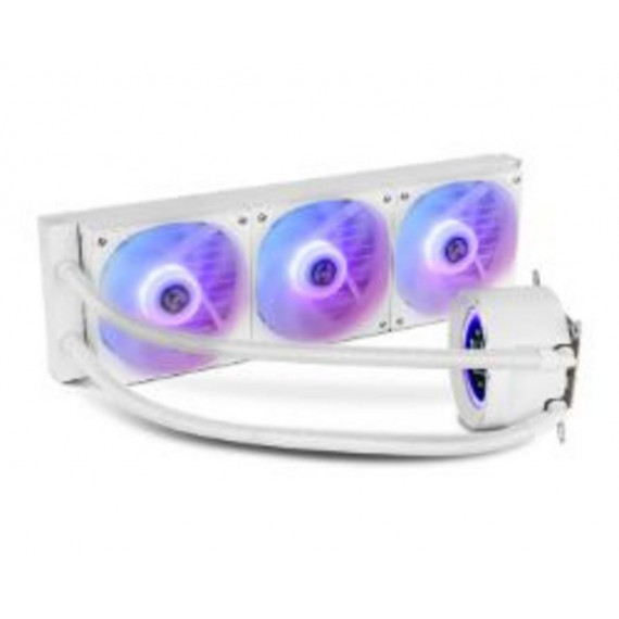 NOX Hummer X-360 Lcd Argb Blanca