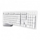 TRUST Ody Ii Combo Teclado y Ratón Inalámbrico Blanco