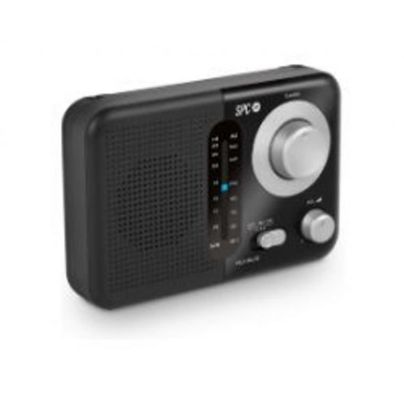Radio Portátil SPC Valdi Analógica Am/fm Negra
