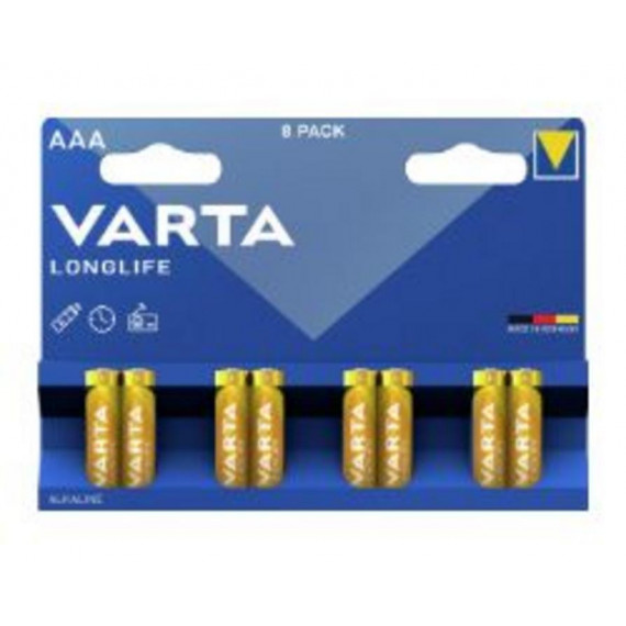 Pilas VARTA Longlife Power Aaa - Blíster 8 Unidades