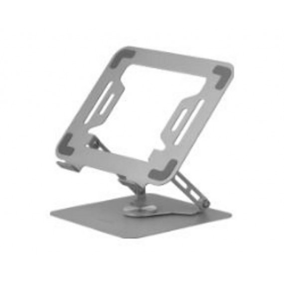 Soporte MARS GAMING Mnw para Portátiles 17'' Giratorio y Plegable, Plata