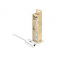Adaptador CLUB 3D Usb-c a Gigabit Ethernet CAC-1519 Blanco