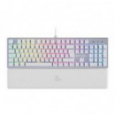 Teclado NEWSKILL Serike V2 Blanco (NS-KB-SERIKEV2-IVO)