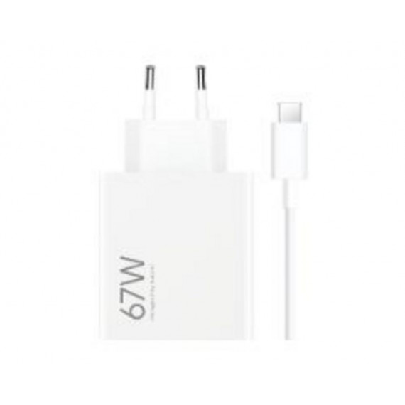 Cargador de Pared XIAOMI 67W Usb-a Blanco (BHR9465EU)