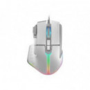 Ratón Gaming MARS GAMING Mmxtw óptico Rgb 12800 Dpi Blanco
