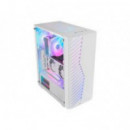 Caja MARS GAMING Mcvoltw Argb Atx/matx/mini-itx Blanca