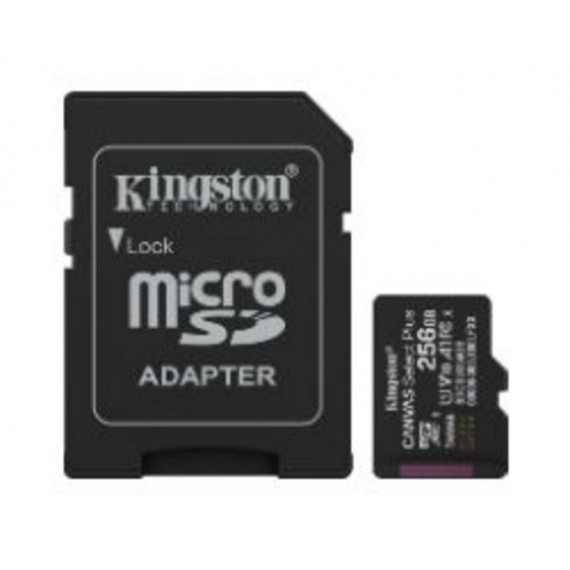 KINGSTON Canvas Select Plus Microsdxc 256GB + Adaptador