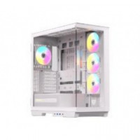 Caja Gaming NFORTEC Ursa Argb ATX Blanca