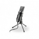 Micrófono NGS USB con Trípode para PC/PS4/PS5
