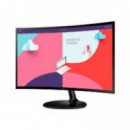 Monitor SAMSUNG 24" Fhd Curvo Negro (LS24C360EAUXEN)