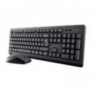 TRUST Primo Set de Teclado y Ratón Inalámbricos Negro