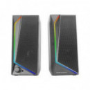 MARS GAMING MS72 Altavoces Gaming Rgb 2.0