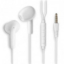 Auriculares + Microfono NGS Drift In Ear Jack 3,5MM White
