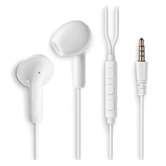 Auriculares + Microfono NGS Drift In Ear Jack 3,5MM White