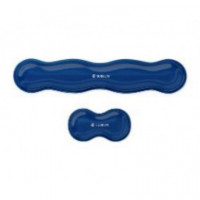 Reposamuñecas SUBBLIM Ergo Pack 2 Teclado + Ratón Azul