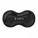 Reposamuñecas SUBBLIM Cristal Flex Negro