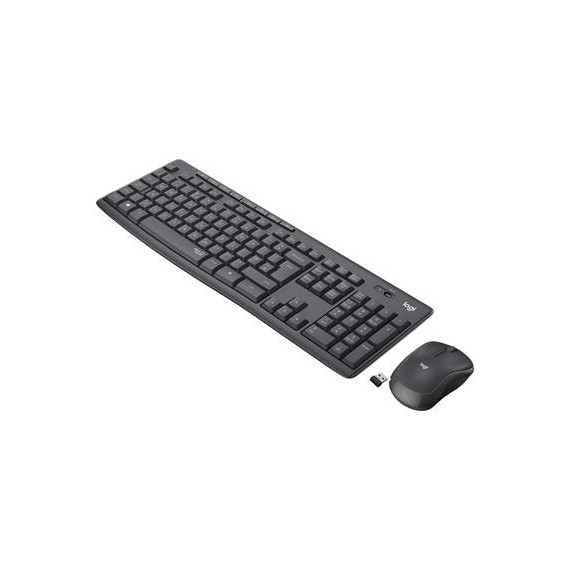 LOGITECH Kit Teclado + Raton Inalambrico Silent MK295 Negro
