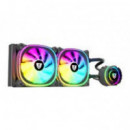 NFORTEC Atria 240MM Negra Refrigeración Líquida Argb