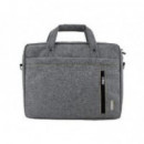 Maletín NILOX para Portátil 15.6'' Gris NXBK053