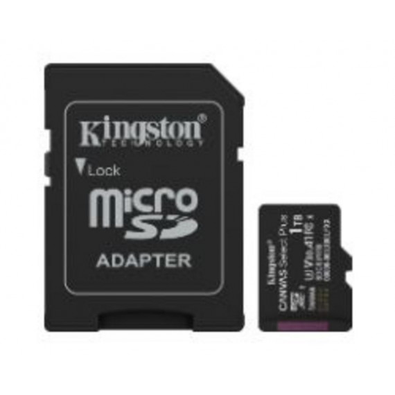 KINGSTON Canvas Select Plus Microsdxc 1TB con Adaptador Sd (SDCS3/1TB)