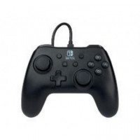 Mando con Cable Mejorado POWERA Usb-c para Nintendo Switch - Negro