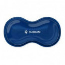 Reposamuñecas Ergonómico Cristal Flex Gel SUBBLIM Azul