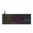 NEWSKILL Serike Tkl Teclado Gaming Mecánico Rgb Negro