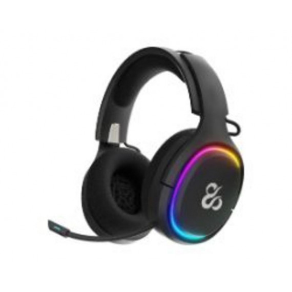 NEWSKILL Auric+micro V2 - Auriculares Gaming BLUETOOTH Rgb Negros