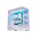 Caja Abysm Arian Frame A400 ARGB ATX Blanca