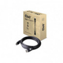 Cable Displayport 1.4 CLUB 3D CAC-1060 Negro, 3 Metros
