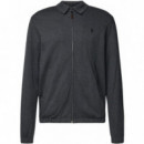 Polo RALPH LAUREN - BAYPORTM8-LONG Sleeve-full Zip - Barclay Htr Herringbone - 710979500001/BARCLAY Htr Herringbone