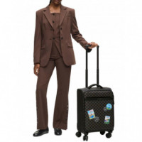 KARL LAGERFELD - Ikon Monogram Nylon Trolley - 2LS - B1W30253/2LS