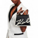 KARL LAGERFELD - K/signature 2.0 Sp Sm Cb Bl/wh - 998 - A1W30224/998