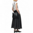 KARL LAGERFELD - K/circle Sm Zip Tote Fringes - 1AV - B1W30264/1AV