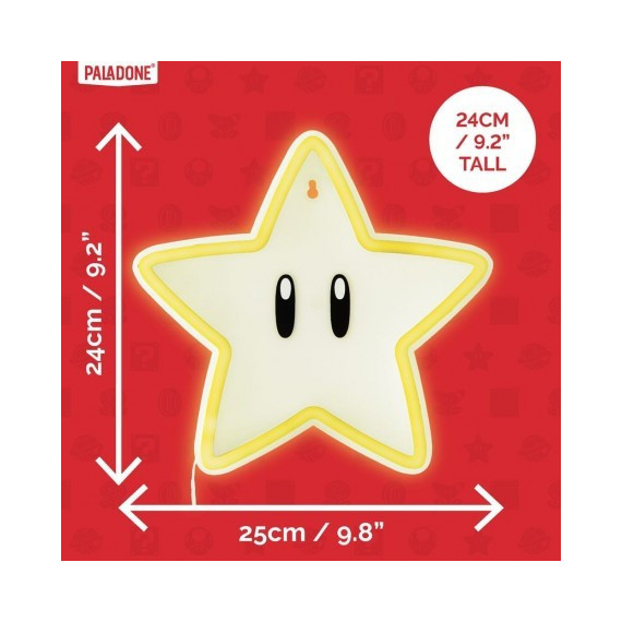 Lámpara Estrella Mario Bros  PALADONE