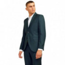 12141107DARKEST Spruce Americanas JACK AND JONES Hombre Jprsolaris Blazer Noos