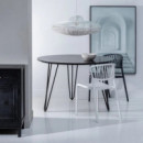 LAMPARA BLANCO METAL