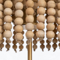 LAMPARA MESA NATURAL-ORO