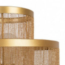 LAMPARA MESA ORO METAL