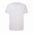 PEPE JEANS Camiseta Axel Tee Regular de Punto Liso PM509622-803