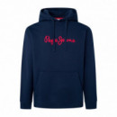 PEPE JEANS Sudadera New Joe Hoodie con Capucha PM582716-594