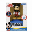 Reloj Despertador Luz Nocturna 3D Mickey Disney