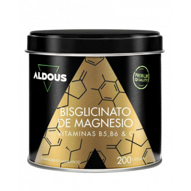 Aldous Bisglicinato de Magnesio con Vitamina B5, B6 y C  ALDOUS BIO