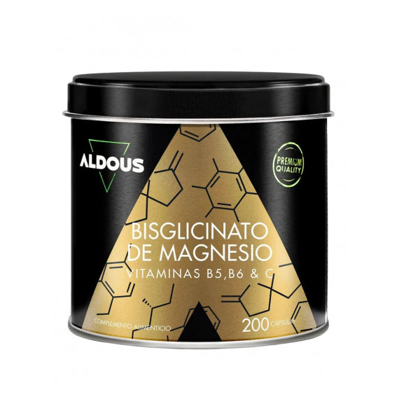 Aldous Bisglicinato de Magnesio con Vitamina B5, B6 y C  ALDOUS BIO
