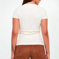 Camiseta Logo Jacquard