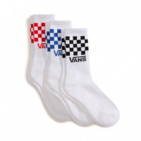 Calcetines Altos Classic Check (3 Pares)  VANS