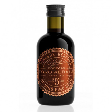 Vinagre de Fino Seco Reserva 5 Años - 25CL  TORO ALBALÁ